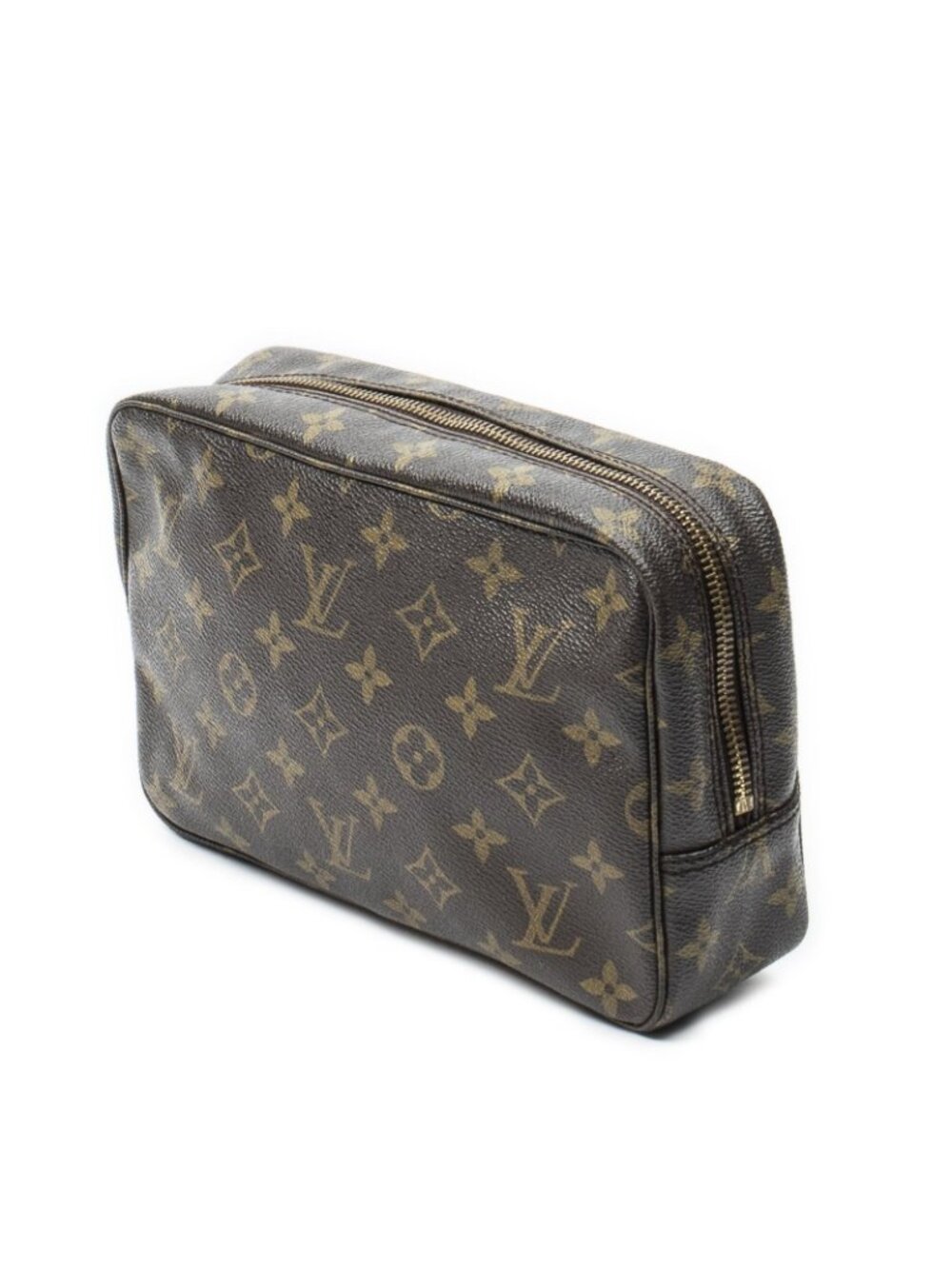 ★SOLD★ Louis Vuitton Toiletries Pouch Brown Monogram Canvas - Picture 2 of 10